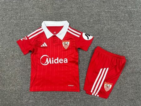 25/26 Sevilla Away Football Shirt Kids Size Suit