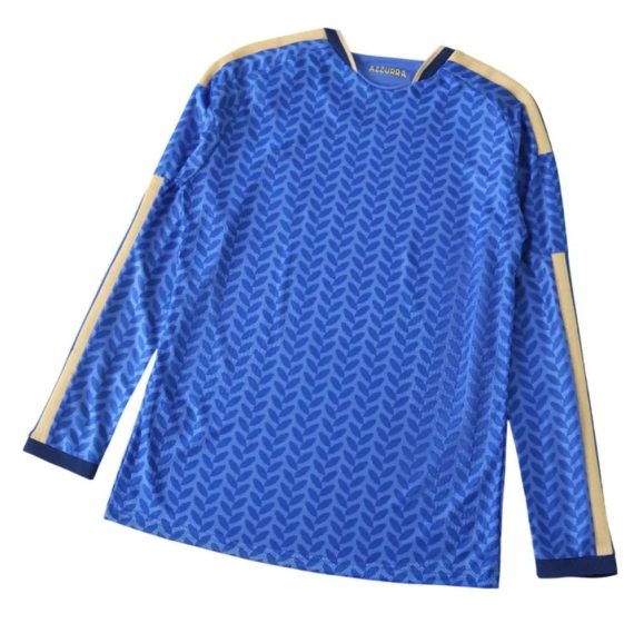 26/27 Long Sleeve Italy Home Football Shirt
