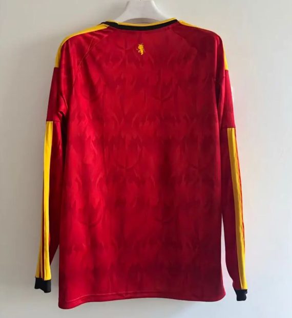 26/27 Long Sleeve Belgium Home Football Shirt