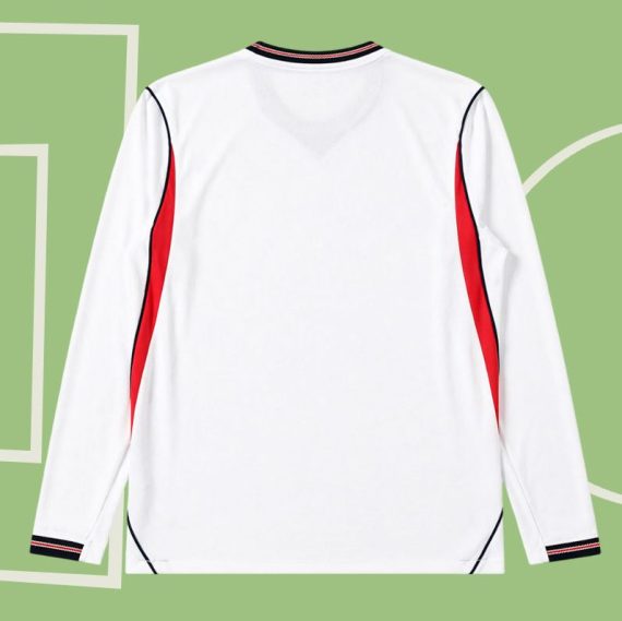 26/27 Long Sleeve England Home Football Shirt