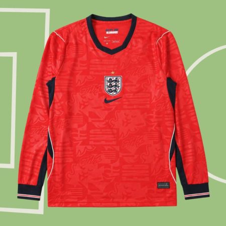 26/27 Long Sleeve England Away Football Shirt