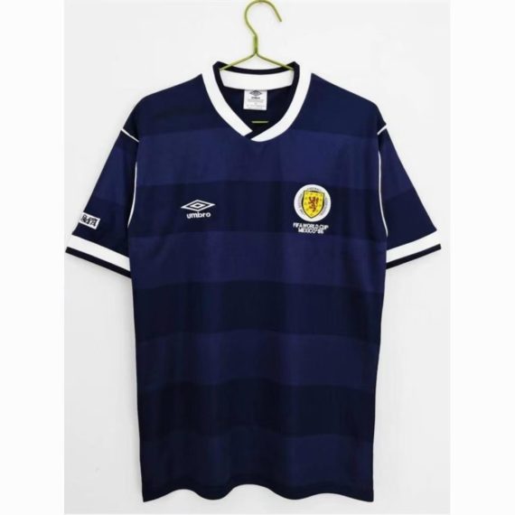 1986 Retro Scotland Home Football Shirt