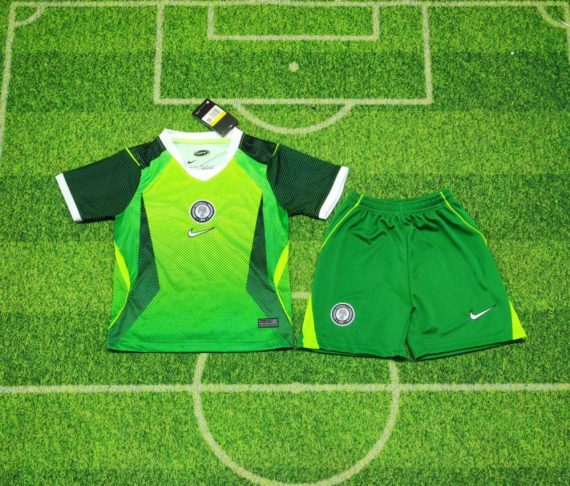 26/27 Nigeria Away Football Shirt Kids Size Suit