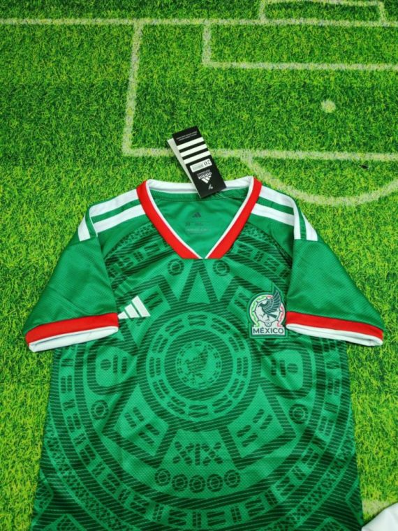 26/27 Mexico Home Football Shirt Kids Size Suit