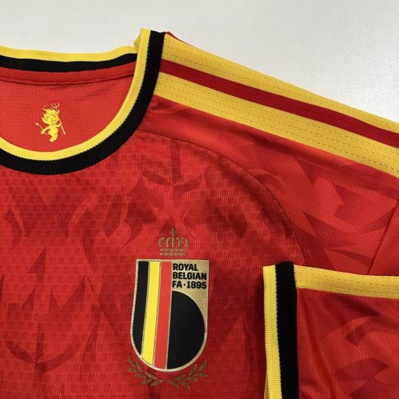 26/27 Player Version Long Sleeve Belgium Home Football Shirt