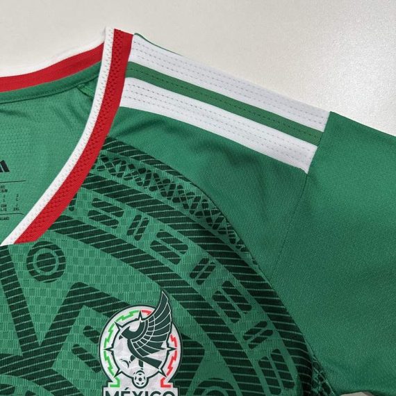 26/27 Women Player Version Mexico Home Football Shirt