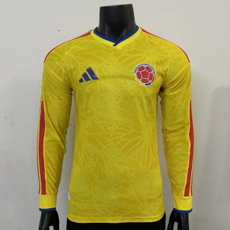 26/27 Player Version Long Sleeve Colombia Home Football Shirt