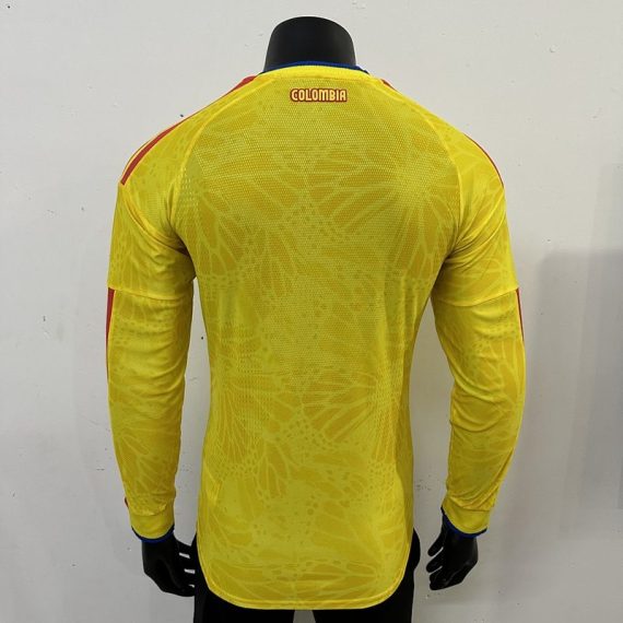 26/27 Player Version Long Sleeve Colombia Home Football Shirt