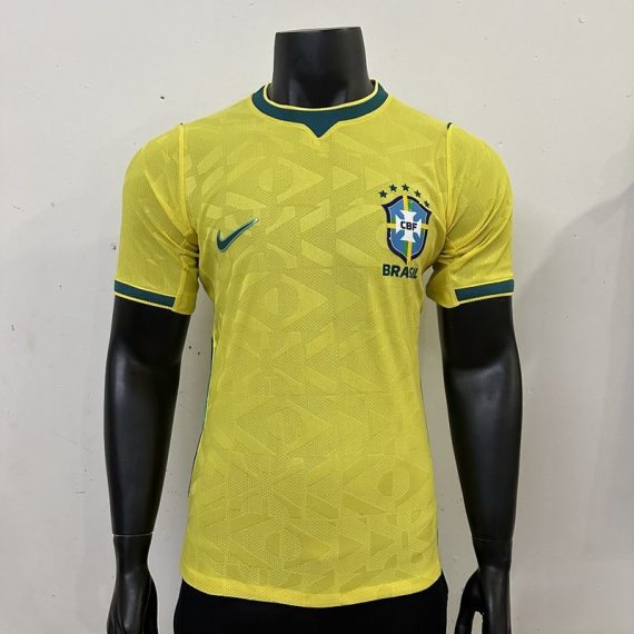 26/27 Player Version Brazil Home Correct Version Football Shirt