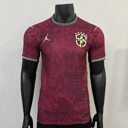 26/27 Player Version Brazil Maroon Football Shirt